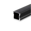 Profil do LED zestaw, ALU czarny V-TAC 2mb czarny klosz 17,2x14,4mm VT-8110